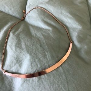 Rose gold choker/necklace